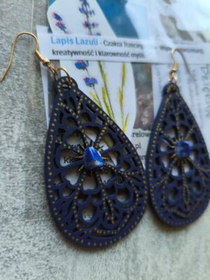 Kolczyki lapis