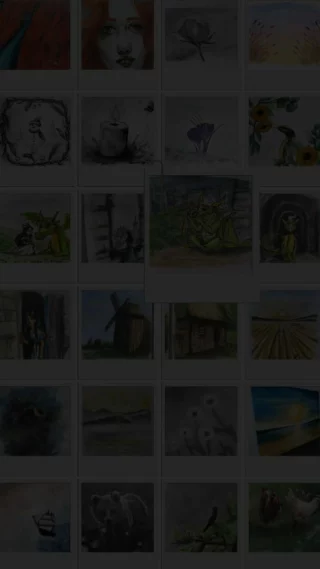 Instagram post from kk.justpaint. This post is in position 3.